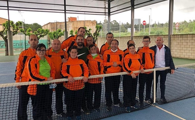 El Centro Ocupacional de Ontinyent elegido para el programa 'Más Que Tenis' de la Fundación Rafa Nadal