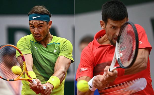 Rafa Nadal - Novak Djokovic: horario del partido y cómo verlo en directo por televisión