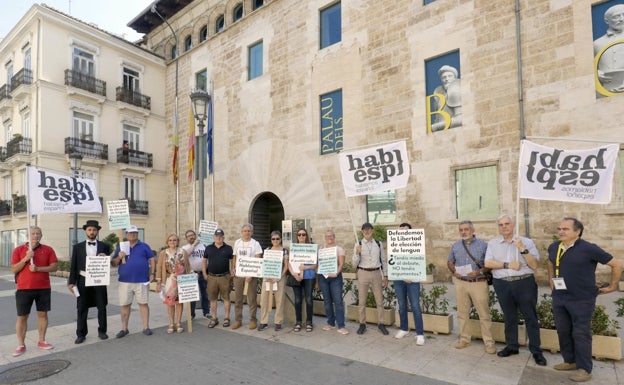 Hablamos Español afirma que acudirán al Constitucional al no permitirles hablar en el pleno de Les Corts