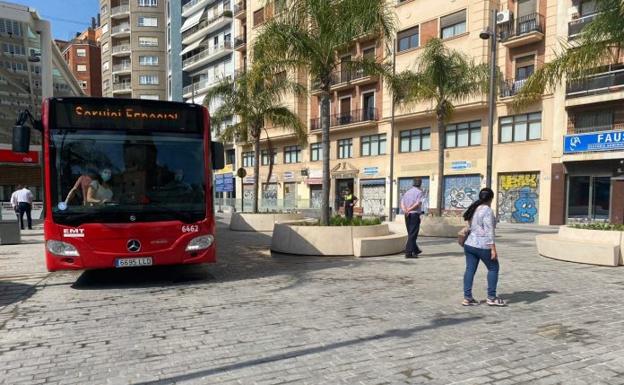 Las líneas de la EMT con nuevas paradas y recorrido por el centro de Valencia