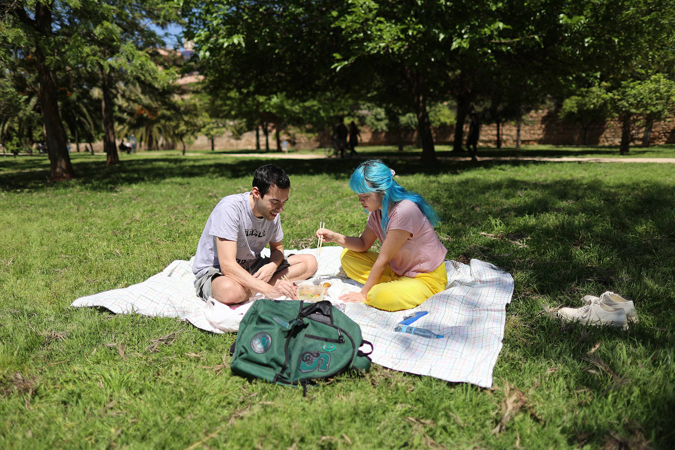 Las tribus del Jardín del Turia de Valencia