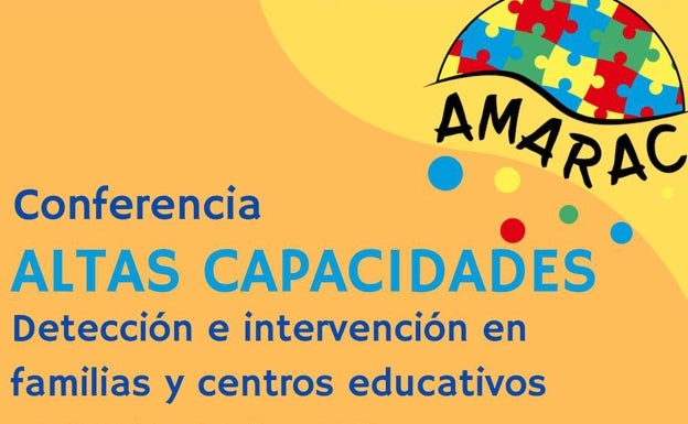 Conferencia en Dénia sobre altas capacidades, su detección e intervención en familias y colegios