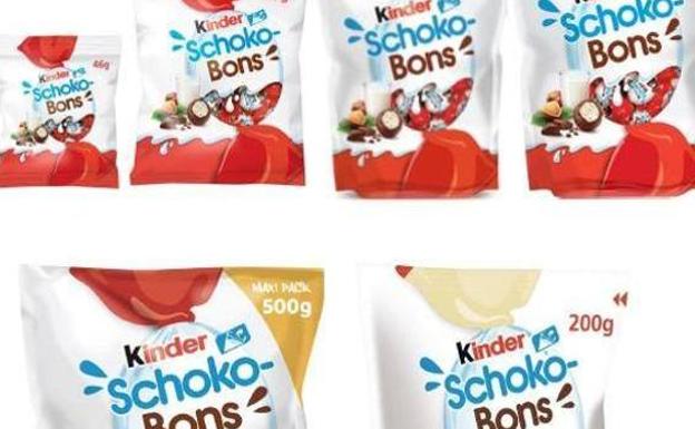 Confirmados dos casos de salmonelosis por los productos de chocolate de Kinder