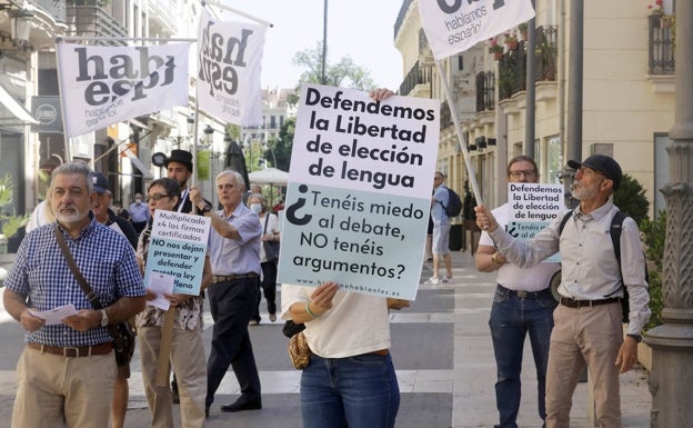 Hablamos Español estudia querellarse contra Les Corts por obstaculizar la ley que protege el castellano