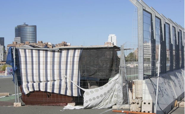 El chabolismo en Valencia se dispara y afecta ya a más de 1.200 personas