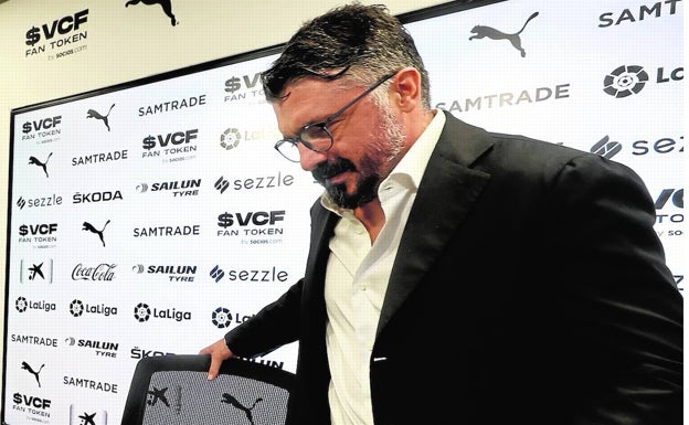 Las frenéticas 48 horas de Gattuso en Valencia