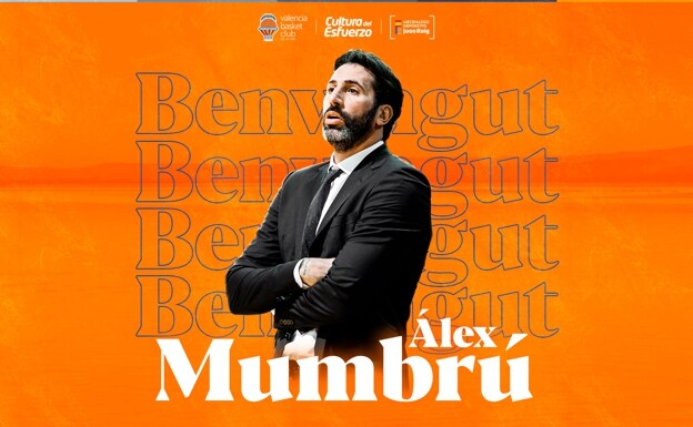 Álex Mumbrú firma como nuevo entrenador del Valencia Basket por tres temporadas