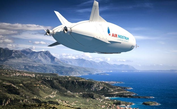 Los socios de Air Nostrum operarán vuelos en dirigibles