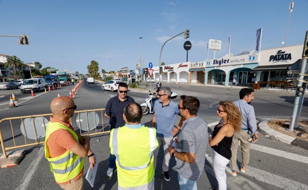 El aumento del tráfico en verano obliga a l'Alfàs del Pi a ejecutar por fases las obras de su plan de mejora de la movilidad