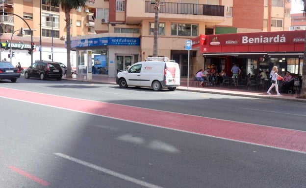 La avenida Beniardà de Benidorm inicia la recta final para su completa transformación