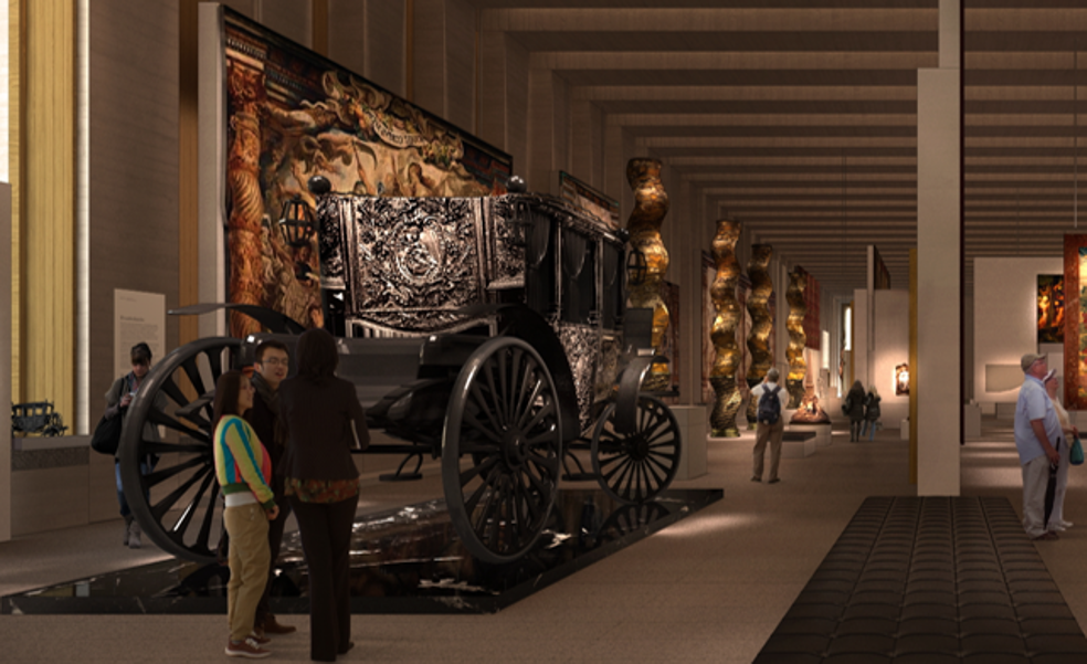 El Museo de la Colecciones Reales se convierte en Galería y retrasa otro año su apertura