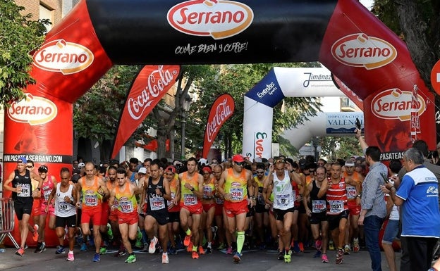 2.500 atletas listos para bañarse en oro en el Medio Maratón de Paterna