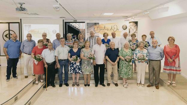 El Ayuntamiento homenajea a las parejas que este año cumplen sus bodas de oro