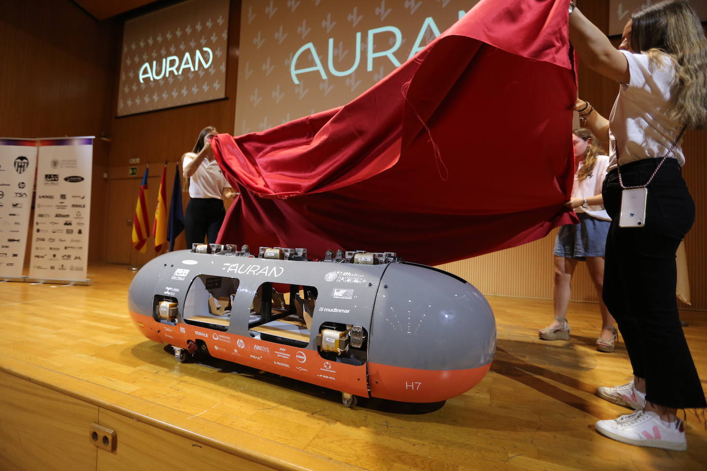 Así es Auran, el Hyperloop de la UPV que levita