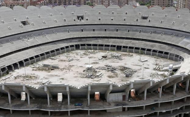 Crece la incertidumbre y las dudas sobre quién resultaría vencedor en un nuevo litigio judicial por la ATE del nuevo Mestalla