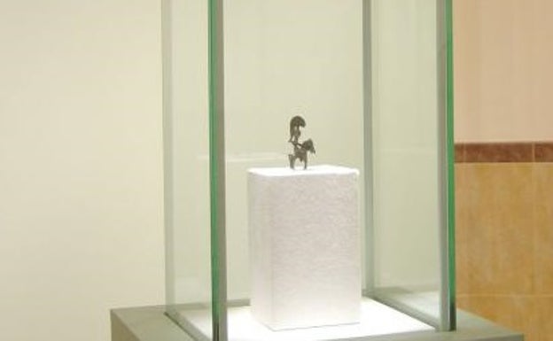 La Diputación lleva a Moixent la exposición sobre el Guerrer con la pieza original hallada en 1931