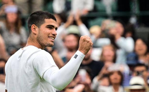 Alcaraz - Griekspoor: horario y dónde ver la segunda ronda de Wimbledon