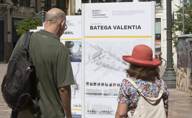 Veto al pavimento que rodea la Lonja y el Mercado Central de Valencia