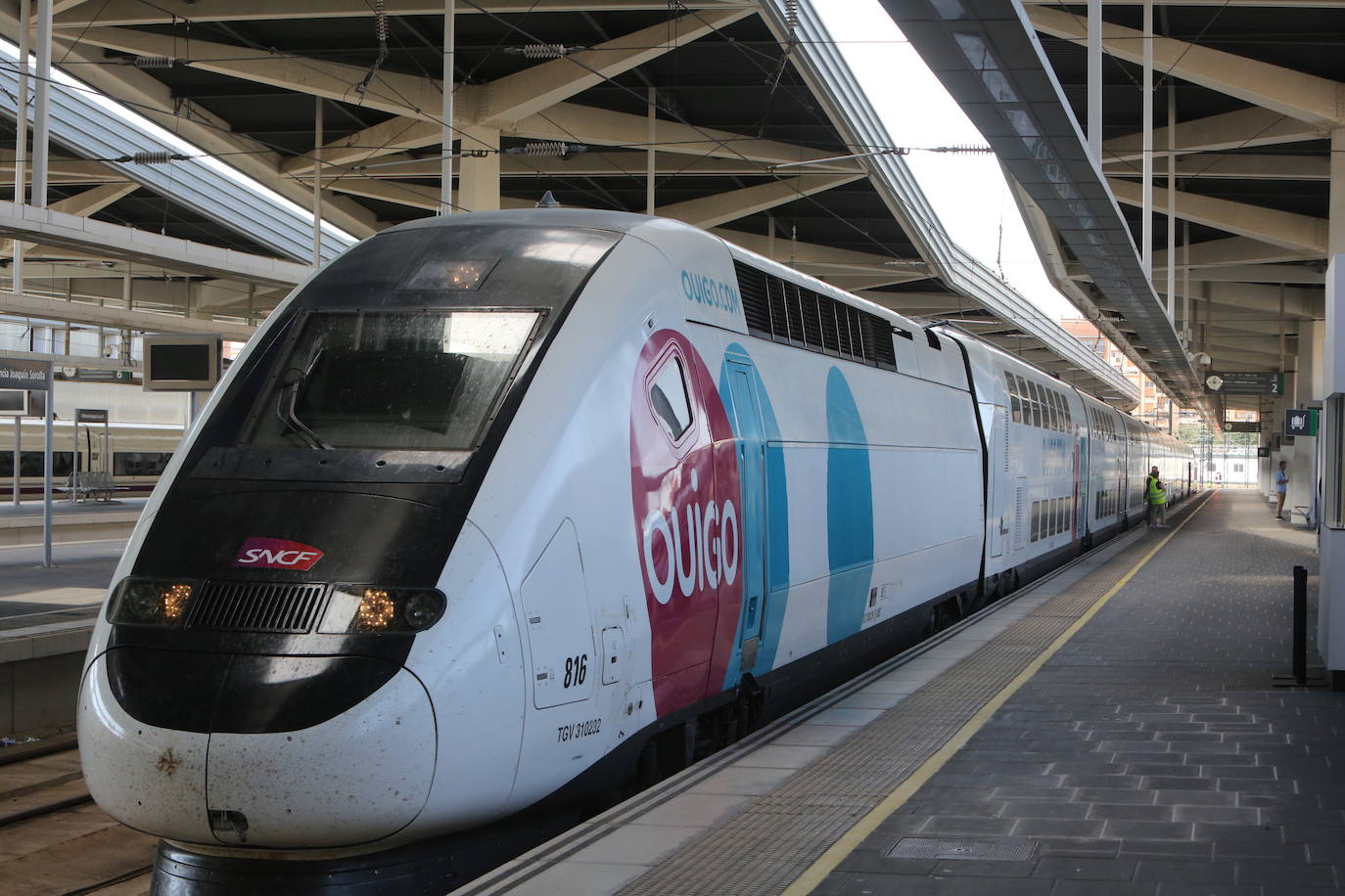 Así son los Ouigo, los trenes low cost que harán la ruta Valencia-Madrid