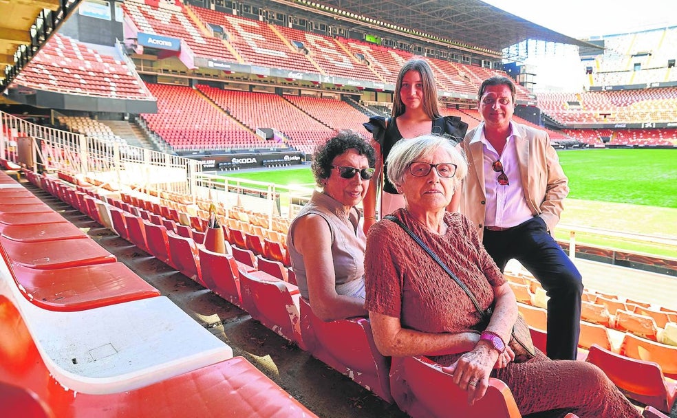 La familia que sólo amó el escudo del Valencia