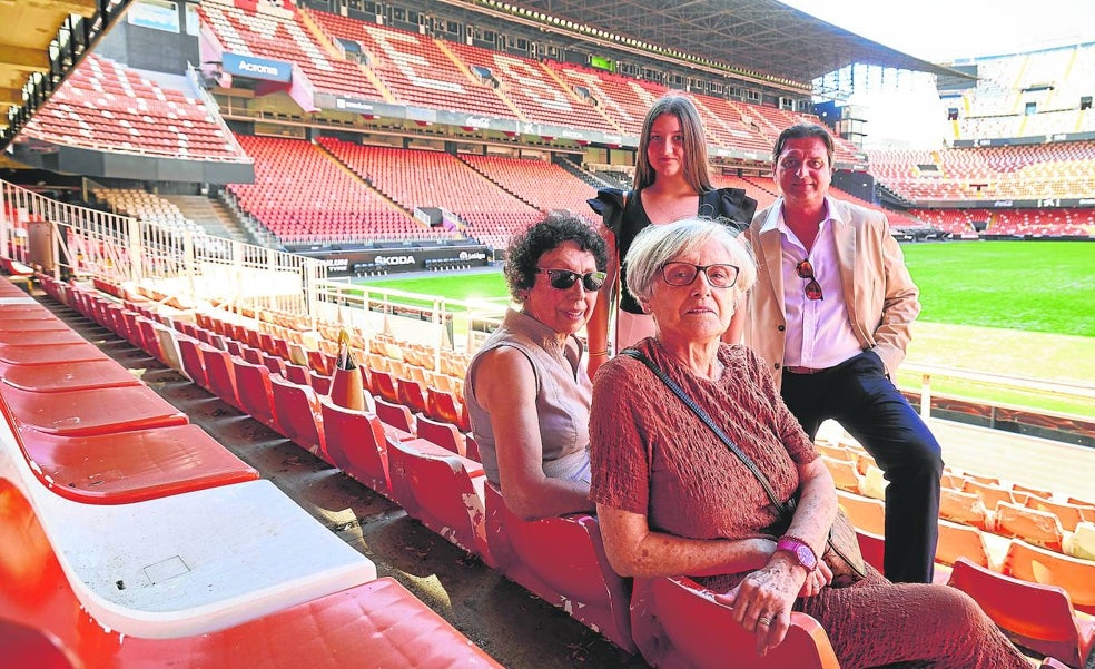 La familia que sólo amó el escudo del Valencia