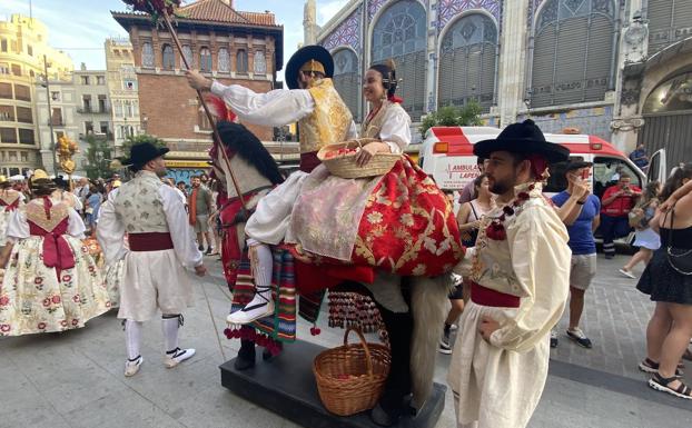 La plaza del Mercado se estrena como escenario de la Feria de Julio