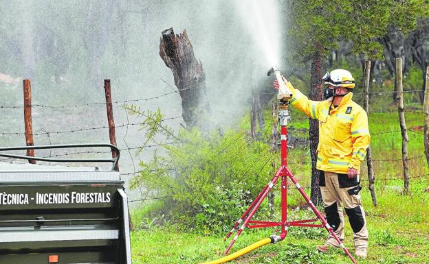 Cinco veranos sin cañones contra incendios en El Saler