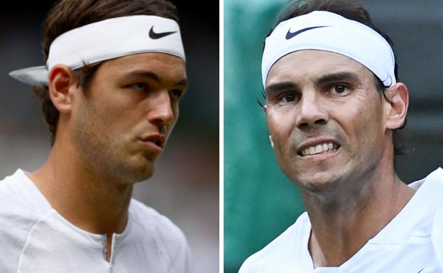 Rafa Nadal - Taylor Fritz: horario del partido de Wimbledon y cómo verlo en directo por televisión y online