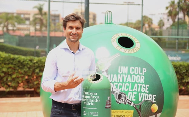 David Ferrer presenta en Valencia la Copa Davis más sostenible