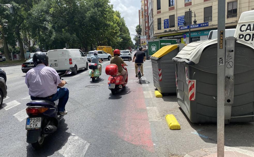 La odisea de ir con bici por Valencia