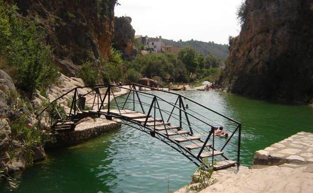 Baños en la Comunitat: Charca del río Bolbaite