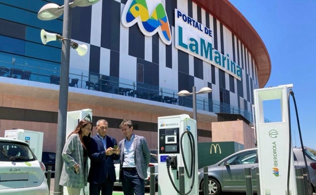 Iberdrola pone en marcha en Ondara una estación de recarga ultrarrápida para vehículos eléctricos