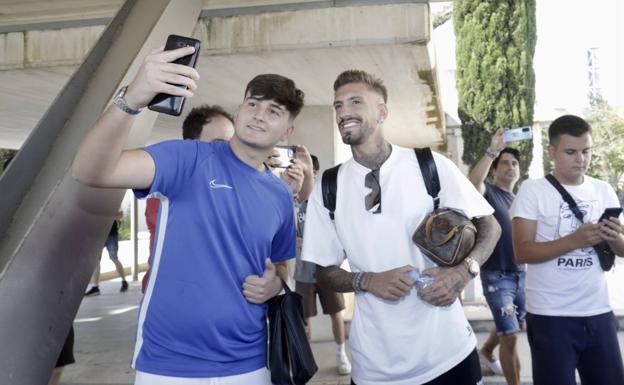 Samu Castillejo: «He hecho todo lo posible para estar aquí»