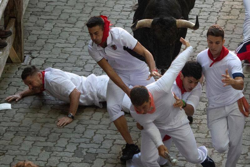 Así ha sido el sexto encierro de San Fermín