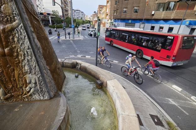 Carriles bici de alto riesgo en Valencia