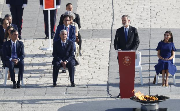 Felipe VI: «Nuestro recuerdo permanecerá intacto para siempre»