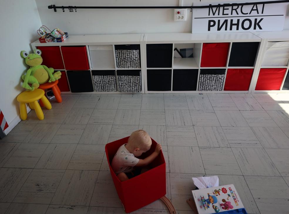 Vivir refugiados en la antigua Fe