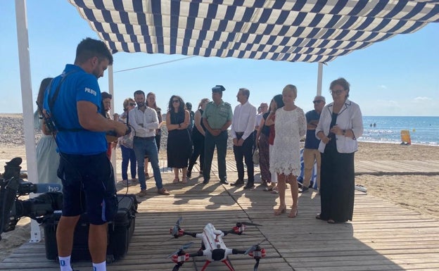 Una veintena de municipios disponen de drones para vigilar las playas