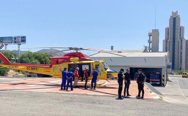 Hallan a un hombre que llevaba dos días desaparecido cerca de un parque acuático de Benidorm