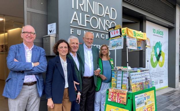 Llega el sorteo de la ONCE dedicado a la Fundación Trinidad Alfonso