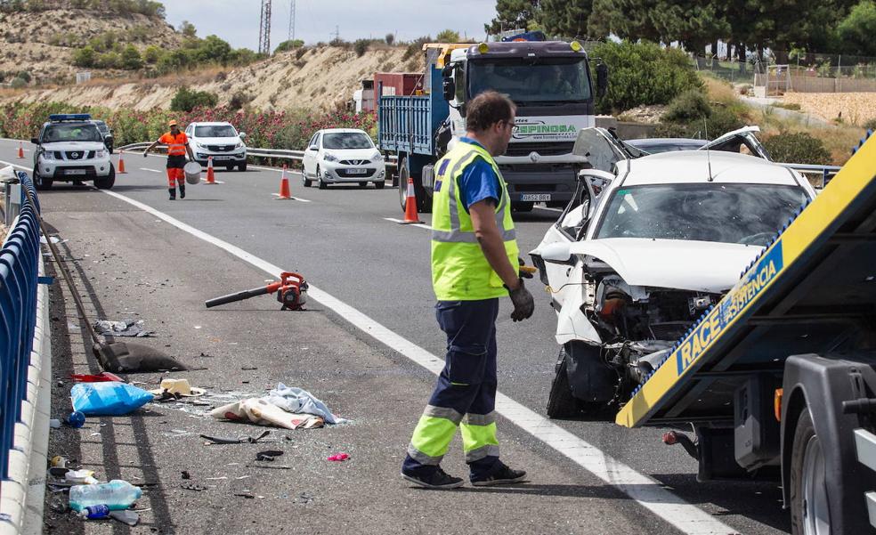 Valencia ya registra más accidentes en medio año que en todo 2021