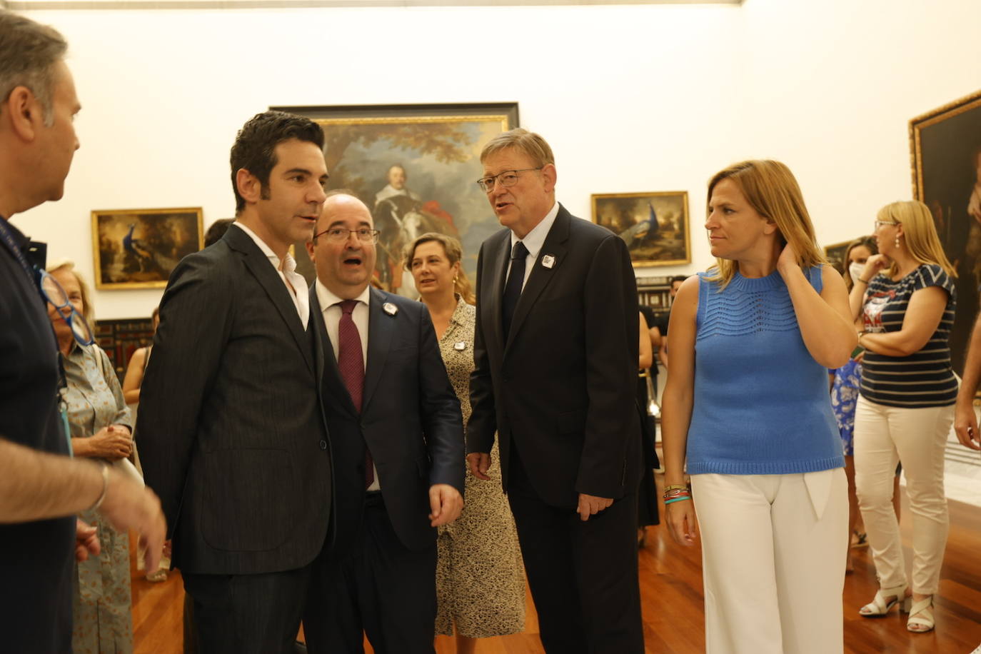 El ministro Iceta presenta el bono cultural para jóvenes en Valencia