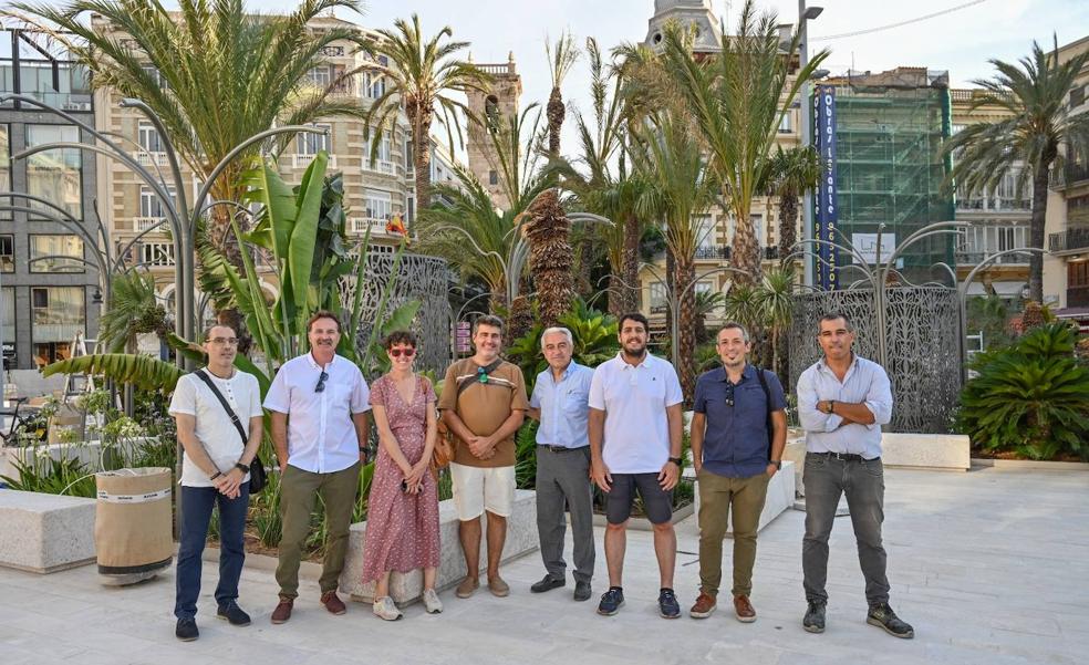 Los arqueólogos advirtieron en noviembre del deterioro de las restos de la plaza de la Reina