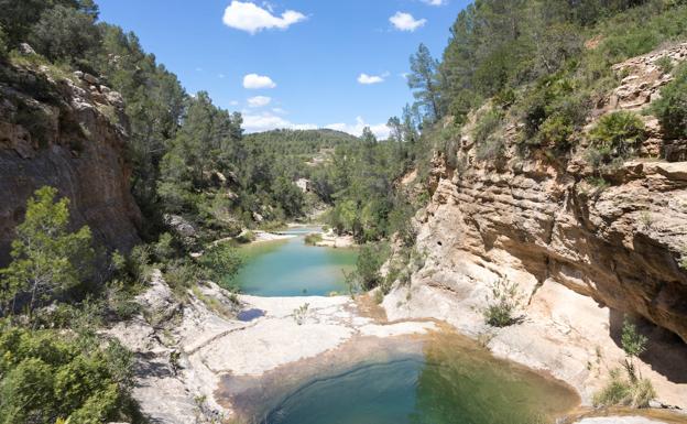 Baños en la Comunitat: Los Charcos de Quesa