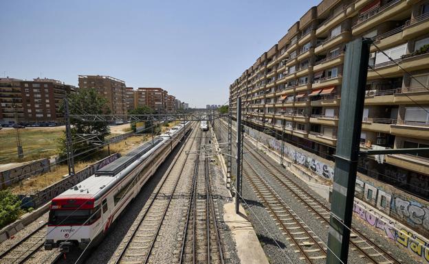 ADIF licita las obras del canal de acceso ferroviario de Valencia