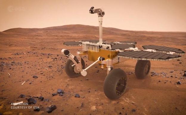 El 'pelo' misterioso del rover Perseverance de Marte