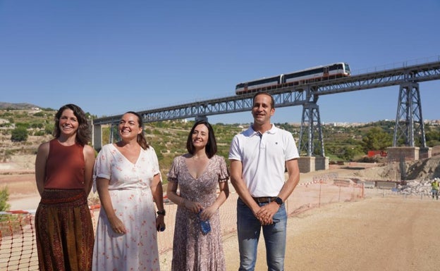 Comienzan las obras del nuevo viaducto del Quisi en la Linea 9 del Tram d'Alacant