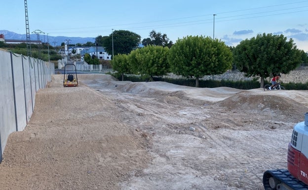 El Pump Track de La Pobla del Duc estará listo en tres semanas