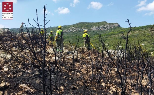 Detenido el presunto pirómano del incendio en el Paraje Natural de la Tinença de Benifassà