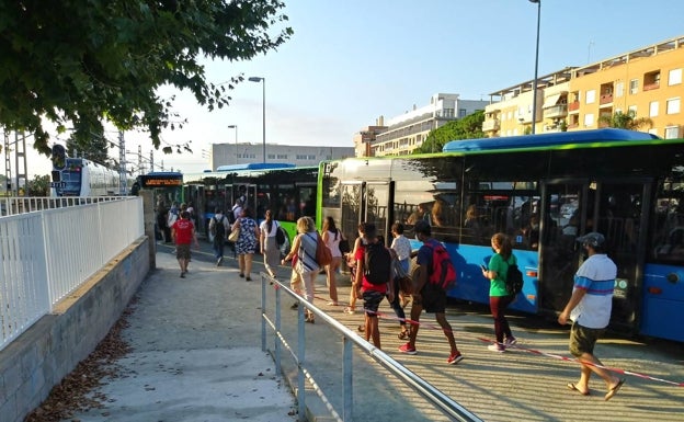 Corte de la Línea 1 del metro entre las estaciones de Empalme y Bétera por las obras de renovación de vía